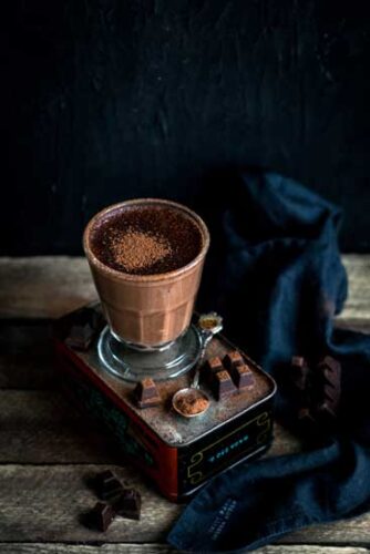 Iced Spicy Drinking Chocolate Recipe